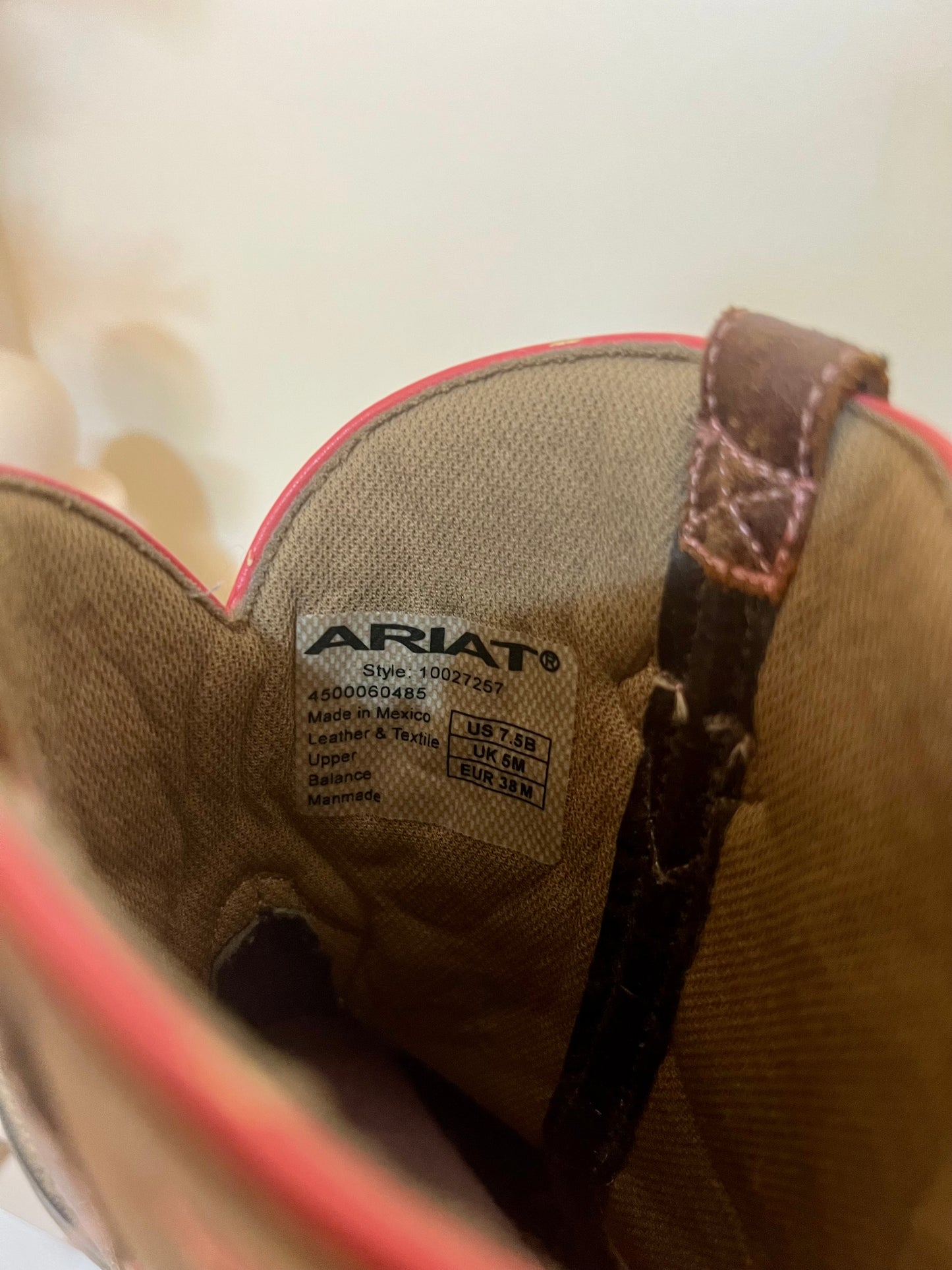 ARIAT FATBABY (7.5B)